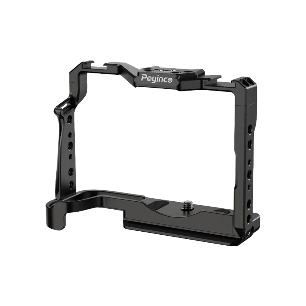 Camera Cage for Canon R8 RP Camera Protection Frame Rig with Cold Shoe Vlog Video Shooting Canon Camera Accessories