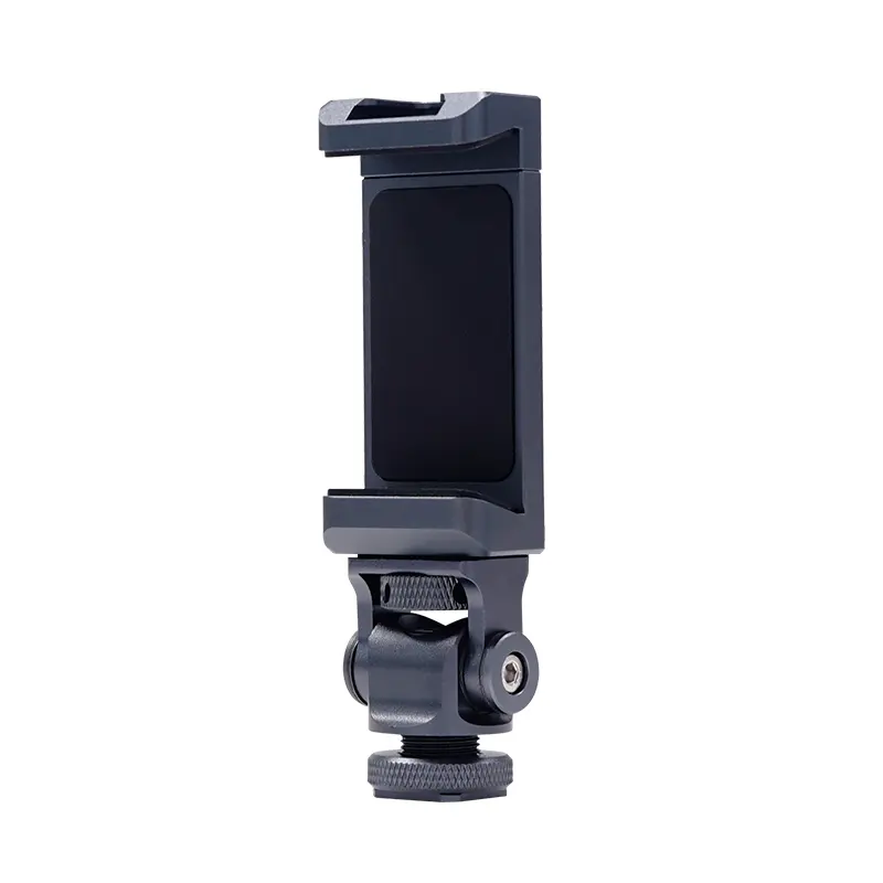 Aluminum Phone Clamp Tripod Mount Car Phone Holder Mount Universal Smartphone Holder Phone Camera Photography Accessories