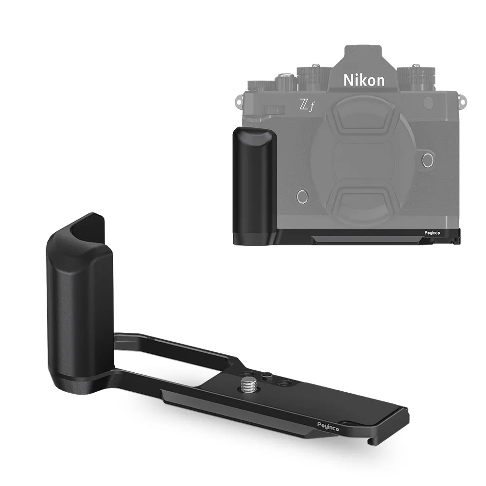 Camera L Bracket Vertical Horizontal Switching Quick Release L Shape Plate for Nikon Z f Camera