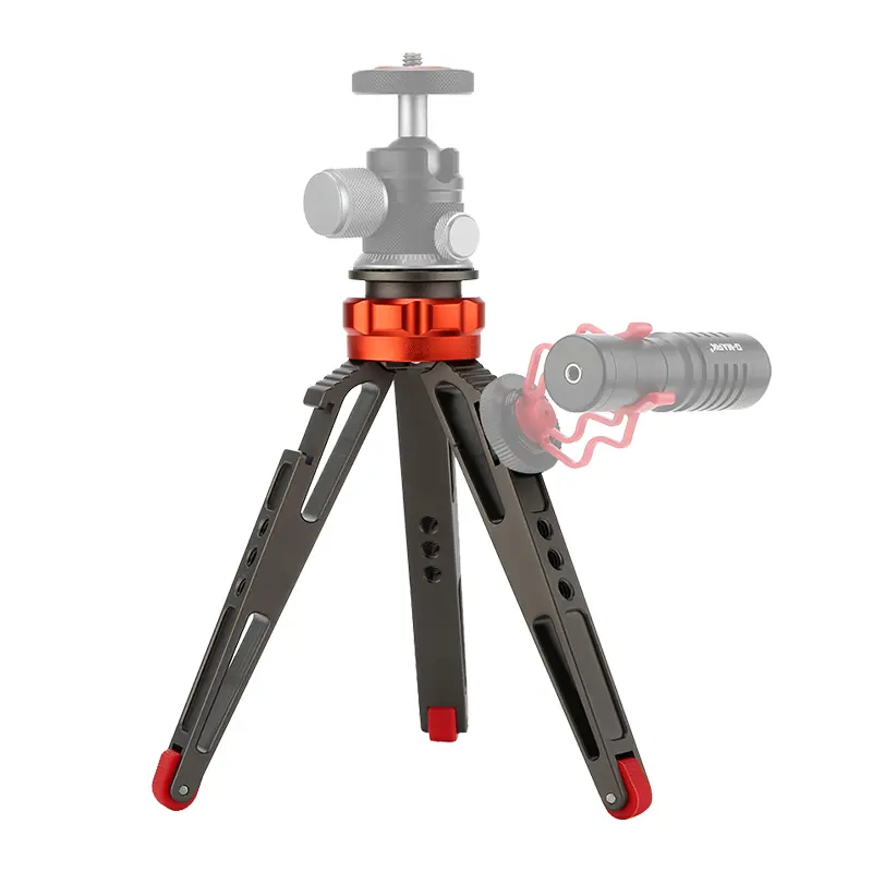 Mini Camera Table Tripod Stand Portable Vlog Travel Selfie Stick Monopod Live Desktop Tripod for Camera Phone Webcam