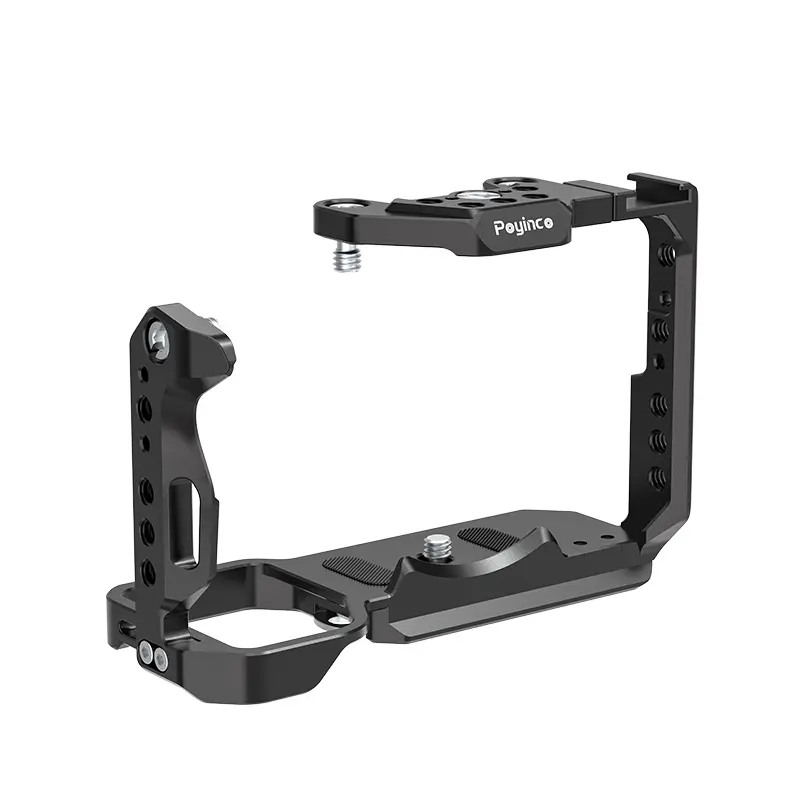 Camera Cage with 1/4" 3/8" Hole with Arri Location Holes for Sony Fx3 FX30 ILME-FX30 Cinema Camera